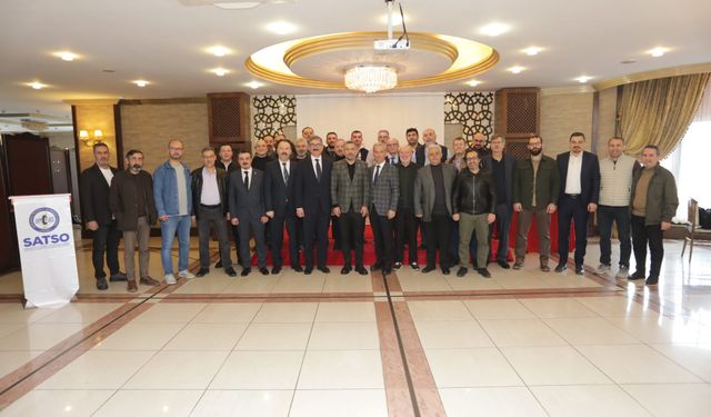 SATSO 12. Meslek Komitesi, Üyeleriyle Buluştu