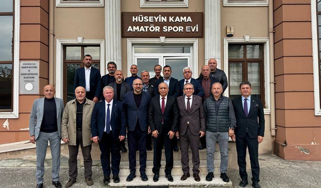 Fatih Kaya’dan Sakarya Amatör Spor Kulüpleri Federasyonu’na Ziyaret