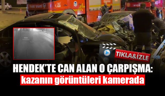 Hendek'te Korkunç Kaza: 1 Ölü, 3 Yaralı