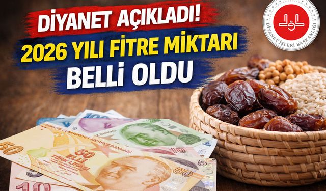DİYANET AÇIKLADI! 2026 Yılı Fitre Miktarı Belli Oldu