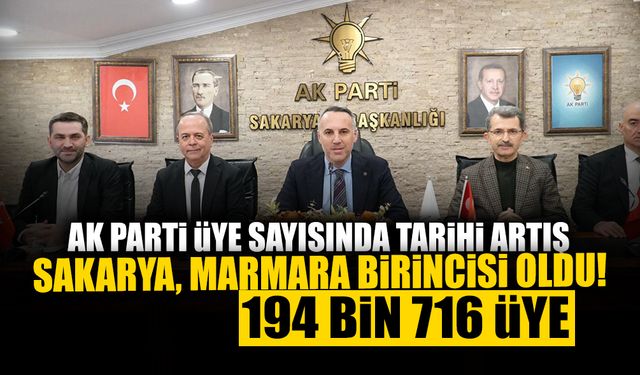AK Parti Üye Sayısında Tarihi Artış