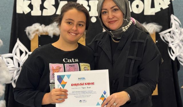 Engelsiz Hobi Atölyelerinde Karne Sevinci