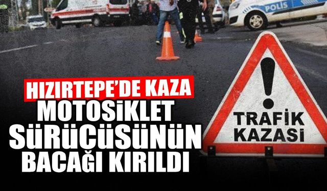 Hızırtepe’de Kaza: 1 Yaralı