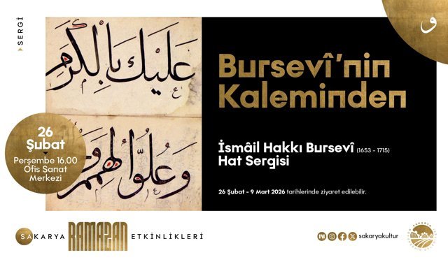 Bursevî’nin Kaleminden Sergisi OSM’de Açılıyor
