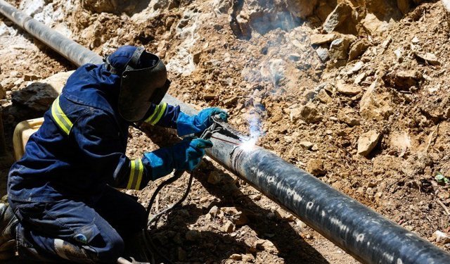 Küçükesence Mahallesi’ne  6 Bin 400 Metrelik Hat