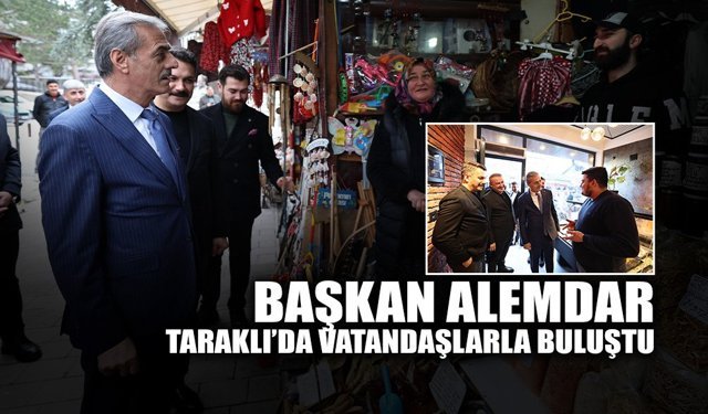 Başkan Alemdar, Taraklı’da Vatandaşlarla Buluştu