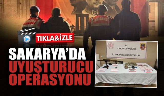 Sakarya'da Zehir Tacirlerine Film Gibi Operasyon!