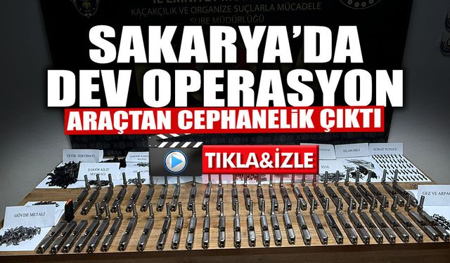 Gizli Bölmelerden Cephanelik Çıktı