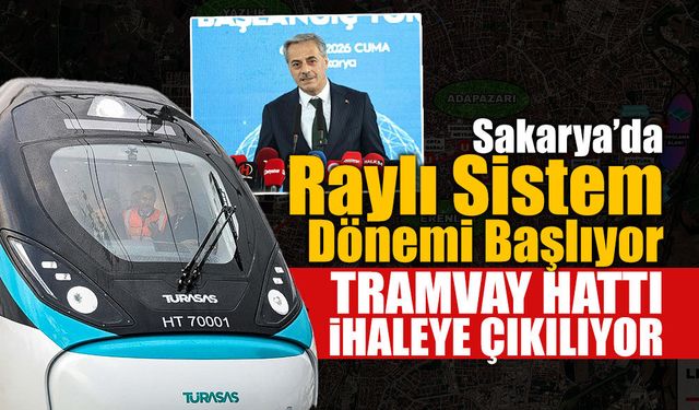 Raylı Sistem Dönemi Başlıyor: Tramvay Hattı İhaleye Çıkıyor