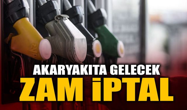 Motorinde Beklenen Büyük Zam İptal!