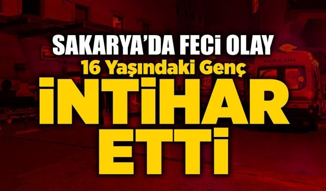 16 Yaşındaki Gen Tüfekle Canına Kıydı!