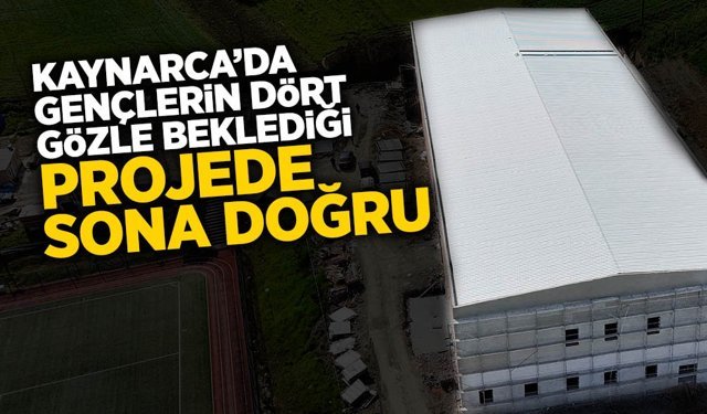 Kaynarca'da Gençlerin Merak Beklediği Projede Sona Doğru