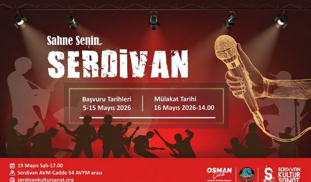19 Mayıs Coşkusuyla 'Sahne Senin Serdivan!'