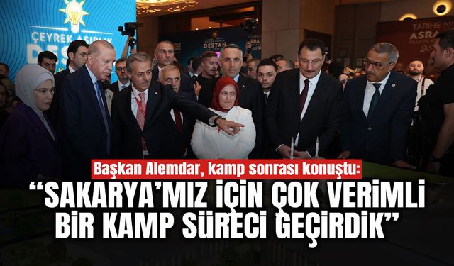 Başkan Alemdar, Kamp Sonrası Konuştu