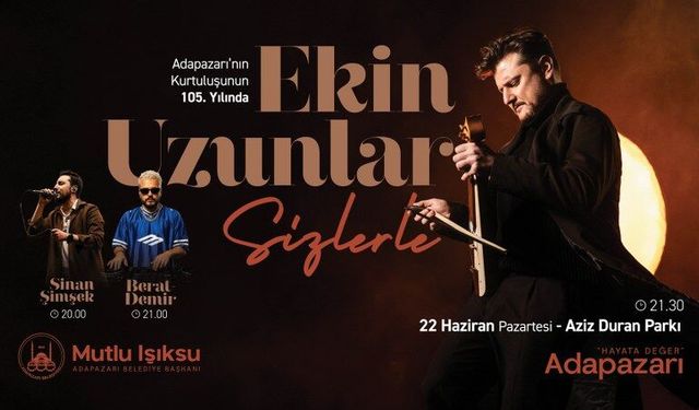 Adapazarı’nın Kurtuluşu’nun 105. Yılı Coşkuyla Kutlanacak