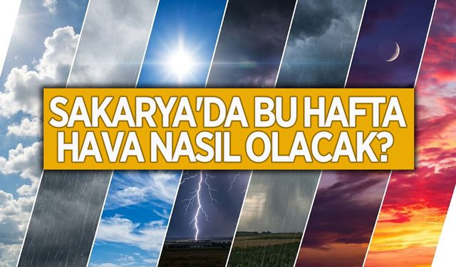 Sakarya'da Sıcaklık 30 Dereceye Çıkıyor