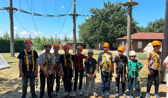 Yaz Kurslarının Adresi Macera Park Oldu