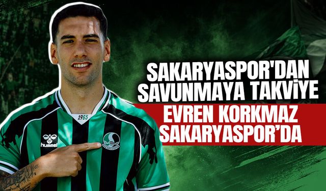 Sakaryaspor'dan Savunmaya Takviye!