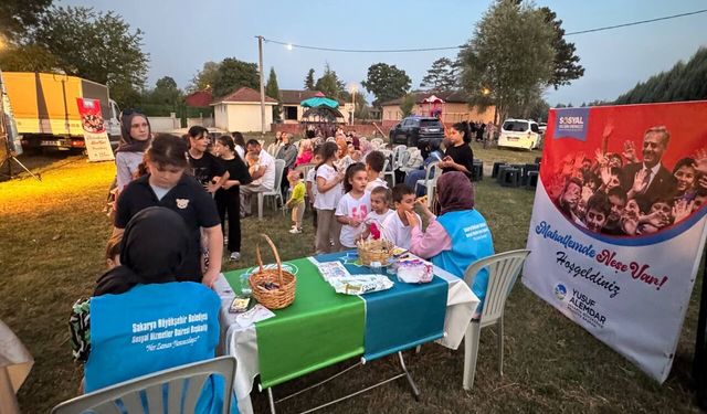 Çocuklar “Mahallemde Neşe Var” Etkinliğinde Buluşuyor