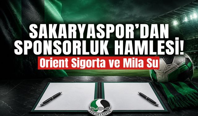 Sakaryaspor’dan Sponsorluk Hamlesi!