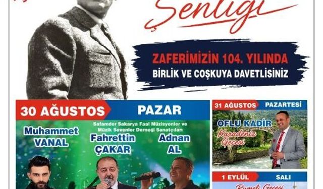 Erenler’de 30 Ağustos Zafer Bayramı Coşkusu