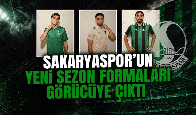 Sakaryaspor’un Yeni Sezon Formaları Görücüye Çıktı!