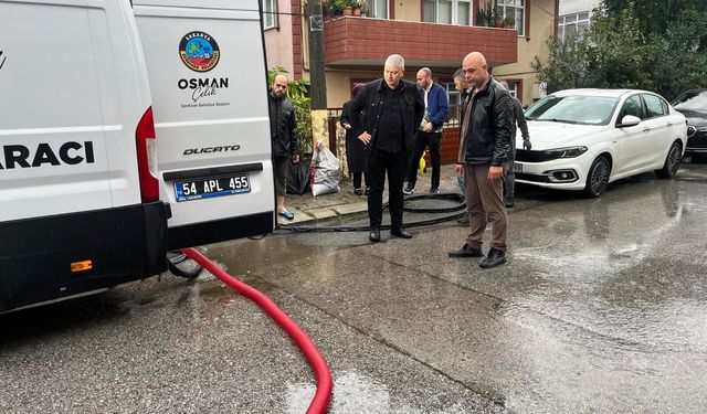 Başkan Osman Çelik Sahada, Ekiplerin Çalışmalarını Yerinde İnceledi