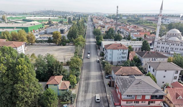 Arifiye’nin En Önemli Ulaşım Aksında Dönüşümün İlk Etabı Tamam