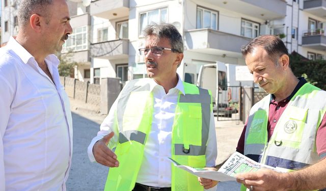 Erenler Belediyesi 15 Sokakta Daha Asfalt İçin Çalışmalara Başladı