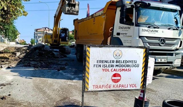 Erenler'de Çalışmalar Devam Ediyor