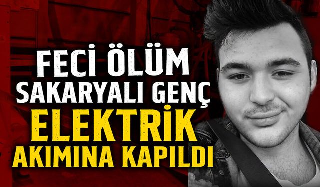 Sakaryalı Genç Elektrik Akımına Kapıldı