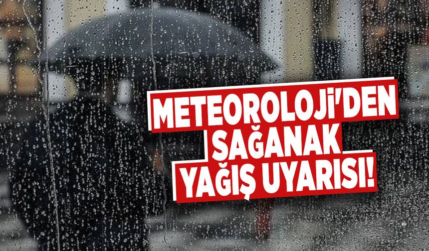 Meteoroloji'den Sakarya'ya Kuvvetli Yağış Uyarısı!
