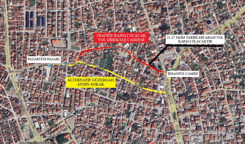 Dibektaş Caddesi’nde Enerji Hatları Yer Altına Alınacak