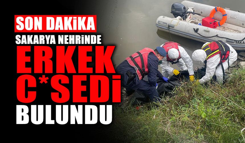 Feci Olay! Sakarya Nehri'nde...