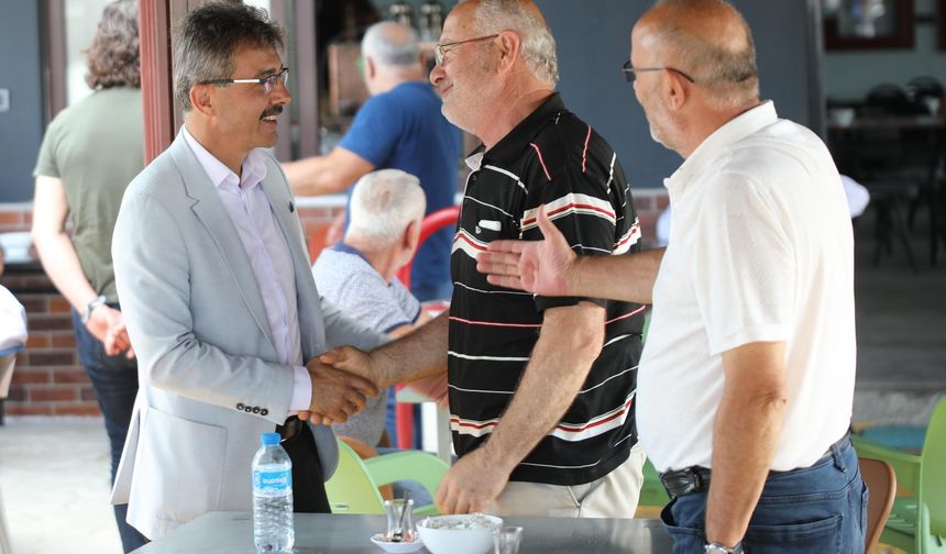 Başkan Şenol Dinç Ziyaretlerini Sürdürüyor