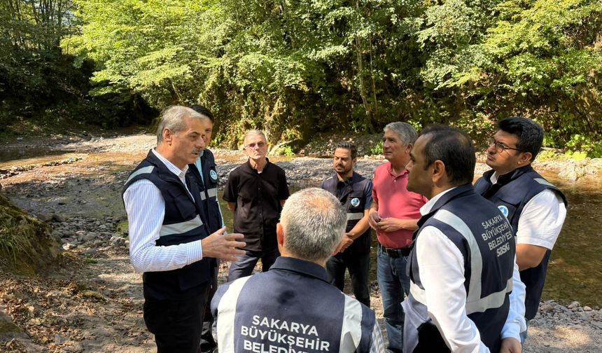 Başkan Alemdar, Çamdağı Barajı Havzasında İncelemelerde Bulundu