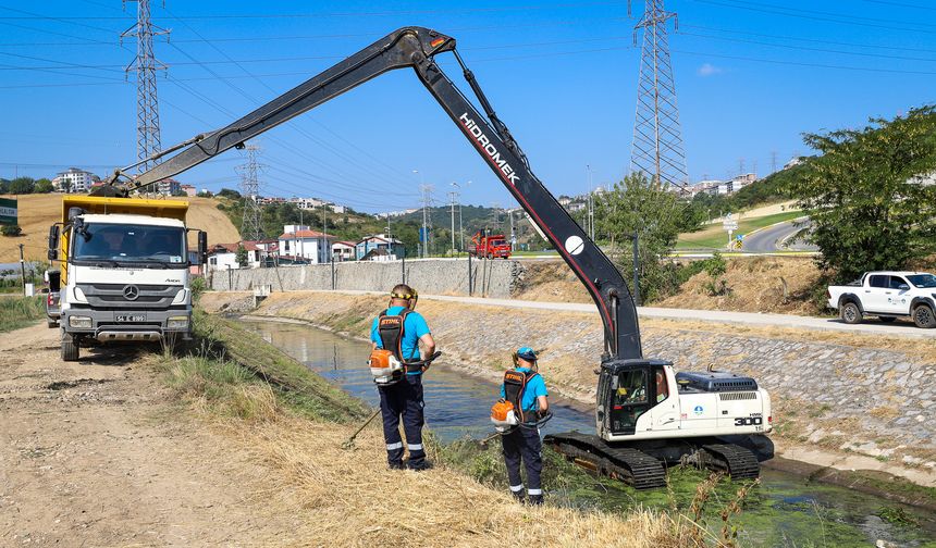 Çark Deresi ve Kanlı Dere'de Islah Çalışmaları Devam Ediyor