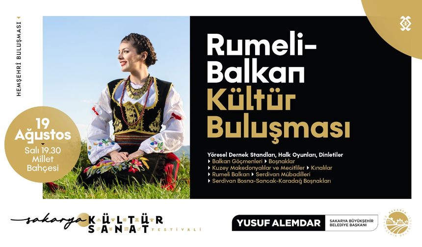 Millet Bahçesi’nde Rumeli-Balkan Rüzgarı Esecek
