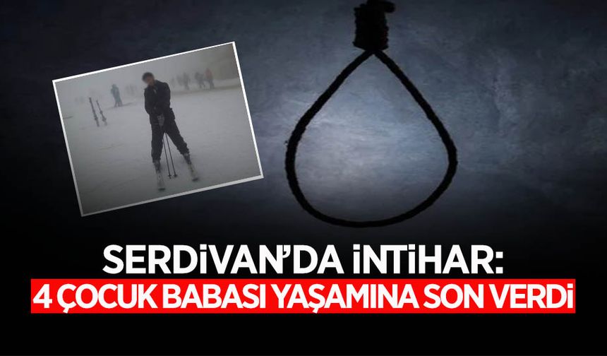4 Çocuk Babası Yaşamına Son Verdi