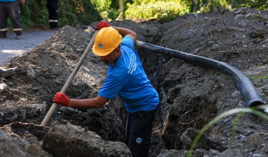 Sapanca’nın Dev Altyapı Güçlendirme Projesi Devam Ediyor