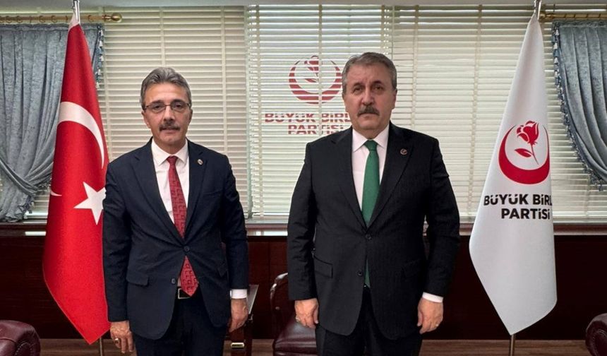 Başkan Şenol Dinç Başkan Destici'ye Ziyaret!