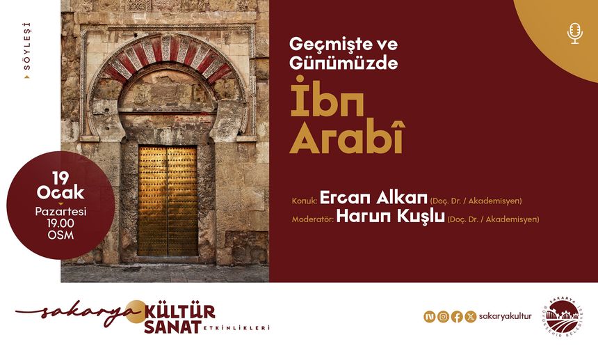 OSM’de İbn Arabi’nin Düşünce Yolculuğu Ele Alınacak