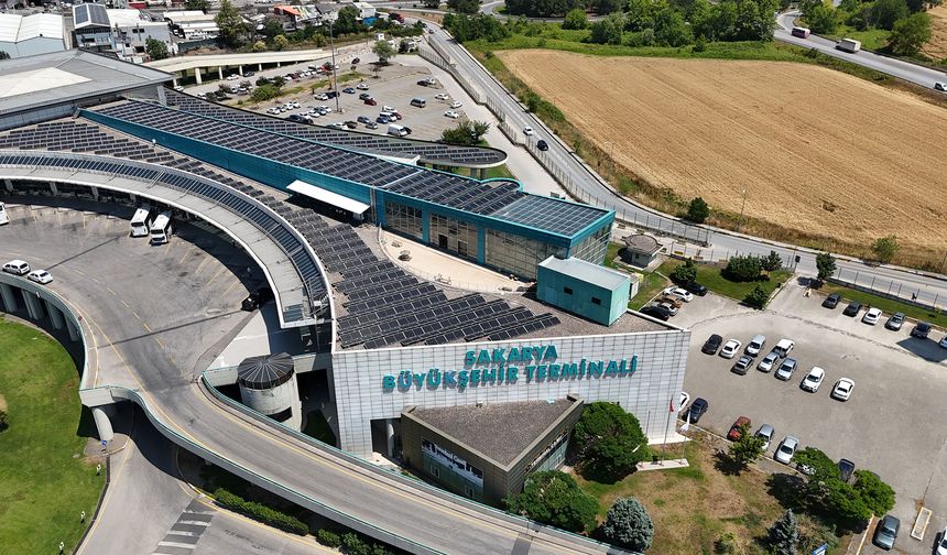 Terminal GES Hizmet Binalarına Elektrik Üretiyor