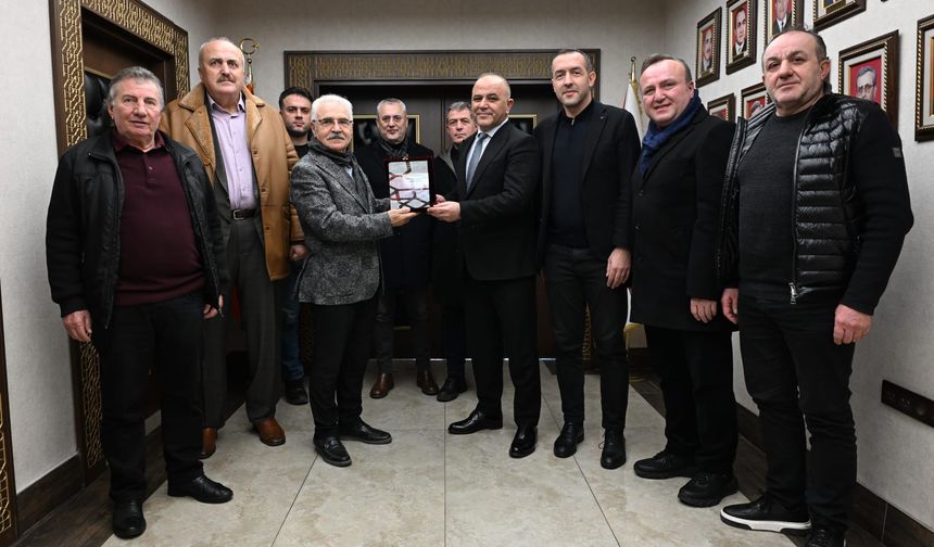 Trabzonlular Derneği’nden Güvenlik Birimlerine Ziyaret