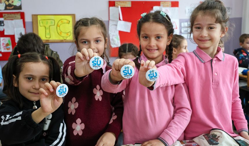 SASKİ’den Miniklere Önemli Görev: “Su İsrafına Geçit Vermeyin”