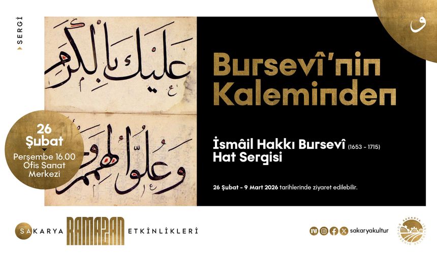 Bursevî’nin Kaleminden Sergisi OSM’de Açılıyor