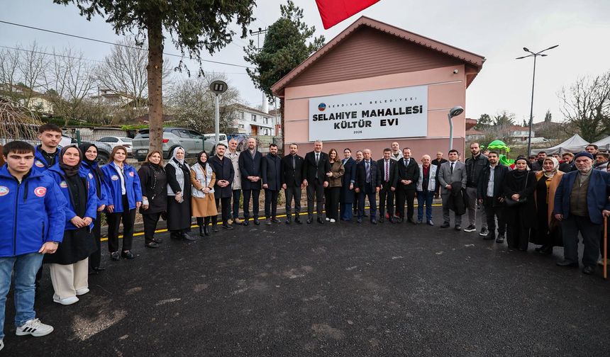 Selahiye Kültür Evi Törenle Açıldı