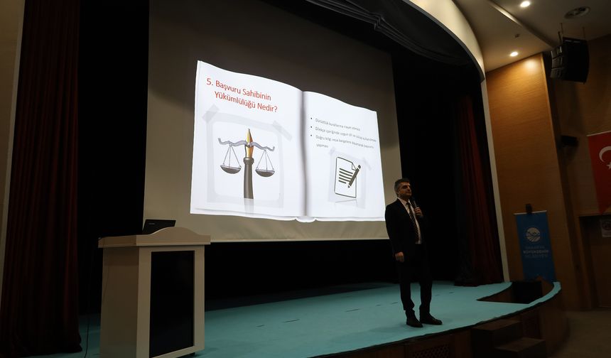 Büyükşehir’den CİMER Kullanan Çalışanlara Hizmet İçi Eğitim