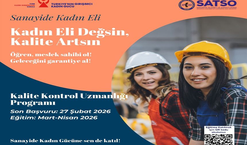 Sanayide Kadın Eli Projesi'nde Güçlü Hamle