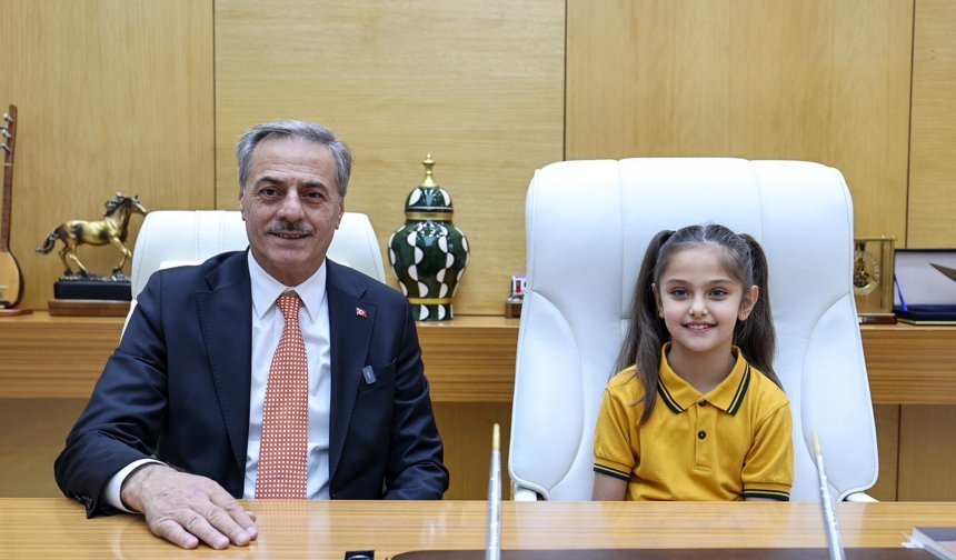 Başkan Alemdar Koltuğunu Yarınların Umuduna Devretti